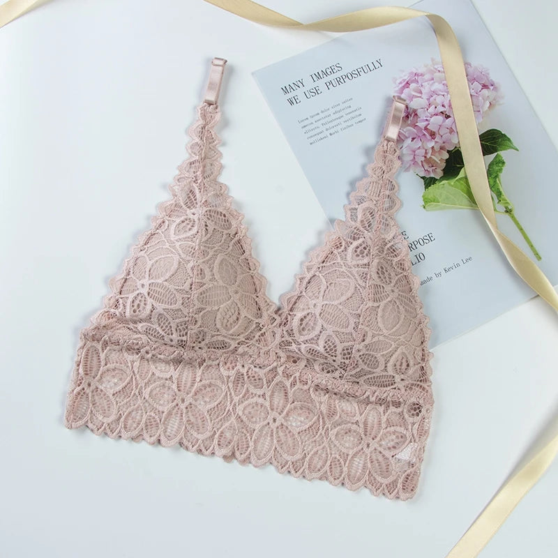 Lace Bra with Cups