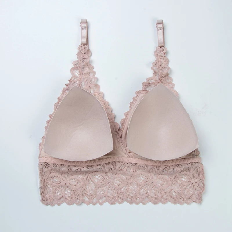 Lace Bra with Cups