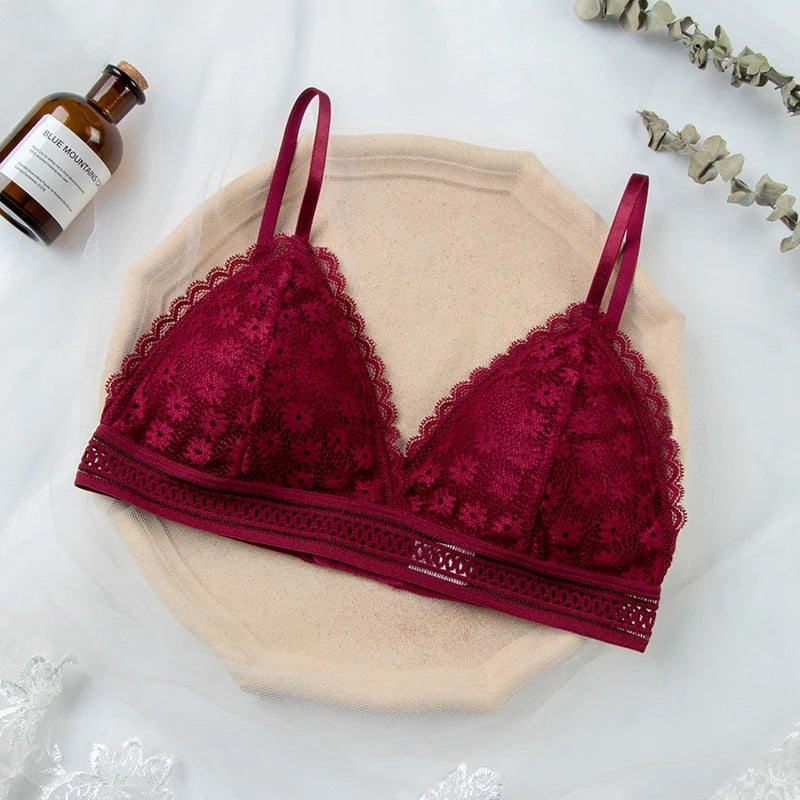 Lace Triangle Bra