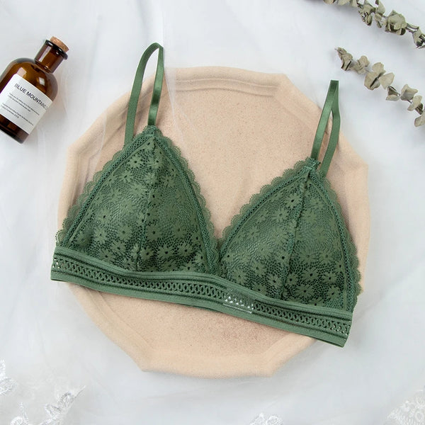 Lace Triangle Bra
