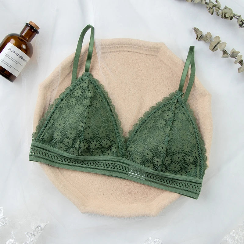 Lace Triangle Bra