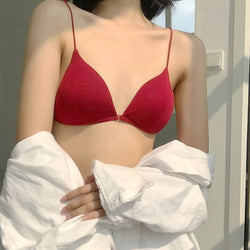 Plunge Neck Bra